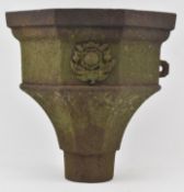 VICTORIAN CAST IRON HOPPER