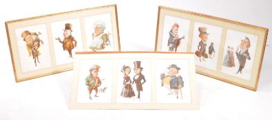 HAROLD PACKER (1908-2000) - COLLECTION OF DICKENSIAN WATERCOLOURS