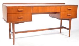 GIMSON & SLATER - MID CENTURY VESPER RANGE TEAK DRESSING TABLE