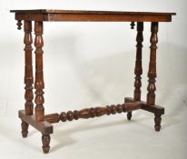VICTORIAN 19TH CENTURY MAHOGANY WRITING TABLE DESK
