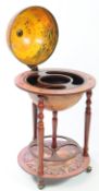 VINTAGE 20TH CENTURY GLOBE DRINKS COCKTAIL CABINET