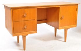 MEREDEW FURNITURE - BRITISH MODERN DESIGN - MID CENTURY TEAK DRESSING / WRITING TABLE