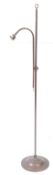 EARLY 20TH CENTURY BRASS FLOOR STANDING LAMP