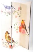 BIRD SONG II - CONTEMPORARY TWO FOLD BEDROOM DIVIDER