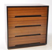 JOHN & SYLVIA REED FOR STAG FURNITURE - WALNUT CHEST OF DRAWERS