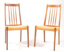MANNER OF ARNE HOVMAND-OLSONS FOR MOGENS KOLD - MID CENTURY TEAK DINING CHAIRS
