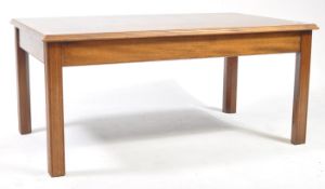 VINTAGE 20TH CENTURY WALNUT COFFEE TABLE