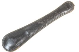 19TH CENTURY LEATHER LINED LEAD COSH