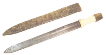 EARLY 20TH CENTURY SUDANESE BEJA PEOPLE HALF SWORD