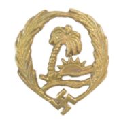 WWII GERMAN ' SONDERVERBAND ' SPECIAL OPERATIONS UNIT CAP BADGE