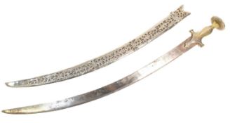 EARLY 20TH CENTURY INDIAN BOYS TULWAR SWORD