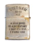 VIETNAM WAR AMERICAN ZIPPO LIGHTER