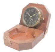 WWII SECOND WORLD WAR GERMAN LUFTWAFFE COCKPIT CLOCK