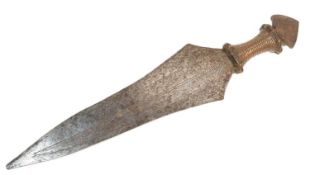 DEMOCRATIC REPUBLIC OF THE CONGO TETELA PEOPLE TRIBAL KNIFE