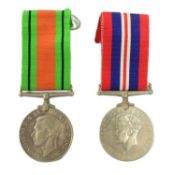 WWII MEDALS - FLIGHT LIEUTENANT IN THE ROYAL AIR FORCE VOLUNTEER RESERVES