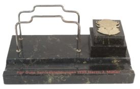 SECOND WORLD WAR GERMAN HUNTING ASSOCIATION DESKTOP LETTER RACK