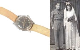WWII SECOND WORLD WAR ' DIRTY DOZEN ' MILITARY WATCH - RGMT SGT MAJOR HARRY SKILTON