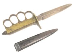 WWI FIRST WORLD WAR US UNITED STATES TRENCH FIGHTING KNIFE