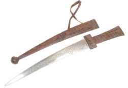 NIGERIAN WEST AFRICAN TUAREG TRIBAL DAGGER