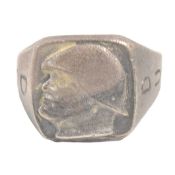 WWII SECOND WORLD WAR ITALIAN FASCIST FINGER RING