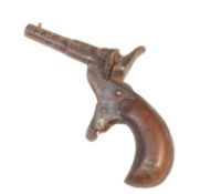 19TH CENTURY VICTORIAN POCKET PISTOL