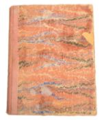 WWI MANUSCRIPT. 1917 DIARY OF A VOYAGE FROM PLYMOUTH TO BOMBAY BY J. W. PENDLEBURY