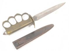 WWI FIRST WORLD WAR US UNITED STATES TRENCH FIGHTING KNIFE