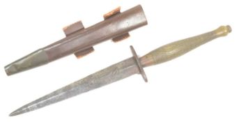 SECOND WORLD WAR FAIRBAIRN SYKES 2ND PATTERN COMMANDO DAGGER