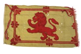 ROYAL BANNER OF SCOTLAND HOUSE FLAG