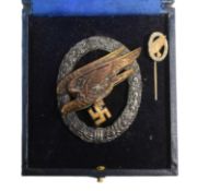 WWII GERMAN LUFTWAFFE PARATROOPER BADGE