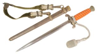 WWII GERMAN THIRD REICH ARMY OFFICERS DRESS DAGGER