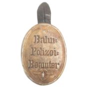 WWII SECOND WORLD WAR GERMAN RAILWAY POLICE ID FOB