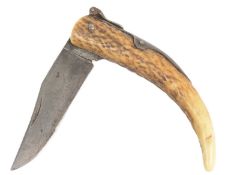 IMPERIAL GERMAN FOLDING HUNTING KNIFE