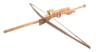 MALAYAN BLOW PIPE & QUIVER & VIET CONG CROSSBOW