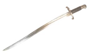 19TH CENTURY BRITISH 1856 PATTERN YATAGHAN SWORD BAYONET