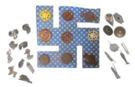 WWII SECOND WORLD WAR GERMAN WINTER RELIEF TINNIE BADGES