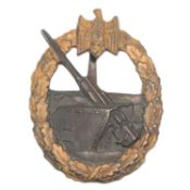 SECOND WORLD WAR GERMAN KRIEGSMARINE COASTAL ARTILLERY BADGE