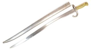 19TH CENTURY FRENCH CHASSEPOT RIFLE BAYONET