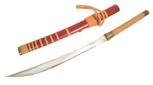 SOUTH EAST ASIAN BURMESE DHA SWORD