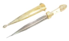 EARLY 20TH CENTURY IMPERIAL RUSSIAN KINDJAL DAGGER