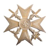 SPANISH CIVIL WAR - GERMAN CONDOR LEGION SILVER GRADE SPANISH CROSS