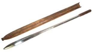 EARLY 2OTH CENTURY KENYAN MAASAI PEOPLE MACHETE