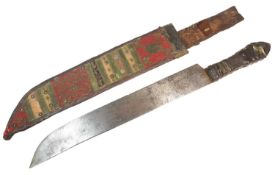 WEST AFRICAN YORUBA PEOPLE MACHETE KNIFE