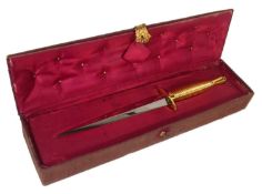 BRITISH FAIRBAIRN SYKES PRESENTATION DAGGER