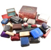 LARGE COLLECTION OF JEWELLERY BOXES