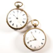 TWO 19TH CENTURY POCKETWATCHES