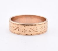 HALLMARKED 9CT GOLD BAND RING