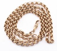 HALLMARKED 9CT GOLD BELCHER LINK CHAIN