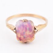 9CT GOLD & SLOCUM STONE RING