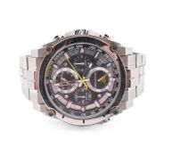 BULOVA STAINLESS STEEL PRECISIONIST CHRONOGRAPH WRISTWATCH